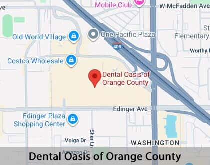 Map image for Teeth Whitening at Dentist in Huntington Beach, CA